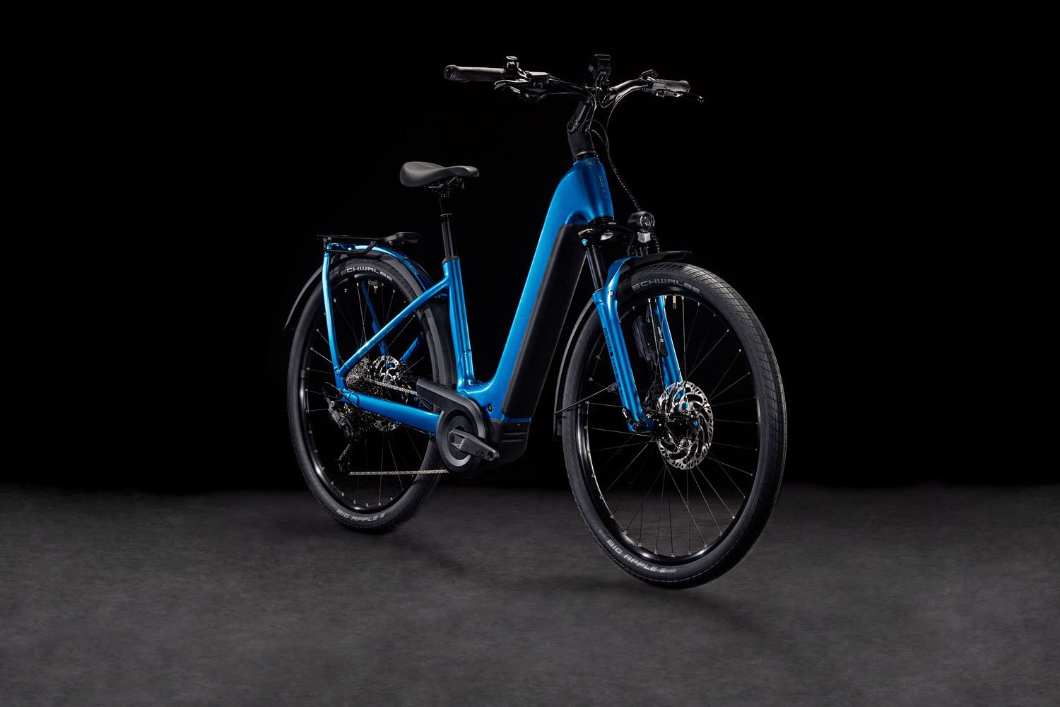 Cube Kathmandu Hybrid EX 800 Easy Entry electricblue´n´chrome – Bild 2