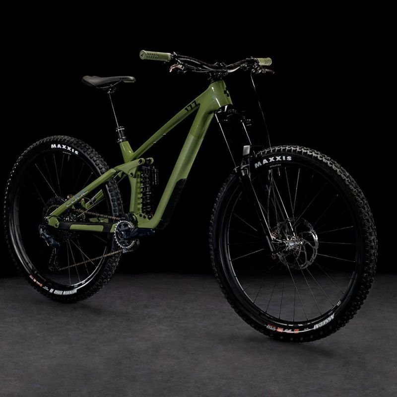 Cube Stereo ONE77 C:68X TM 29 olive´n´chrome – Bild 5