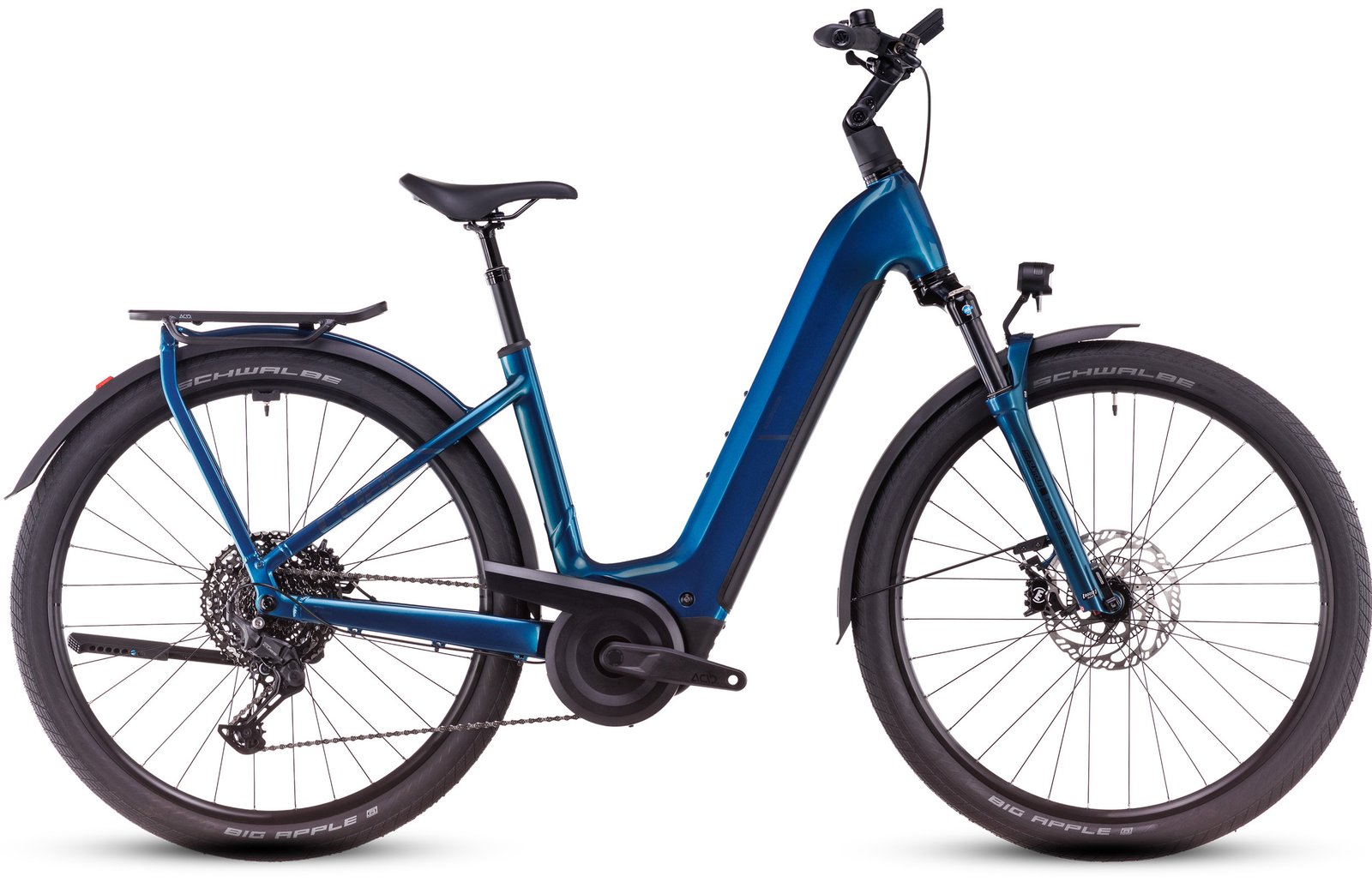 Cube Kathmandu Hybrid EX 800 Easy Entry electricblue´n´chrome